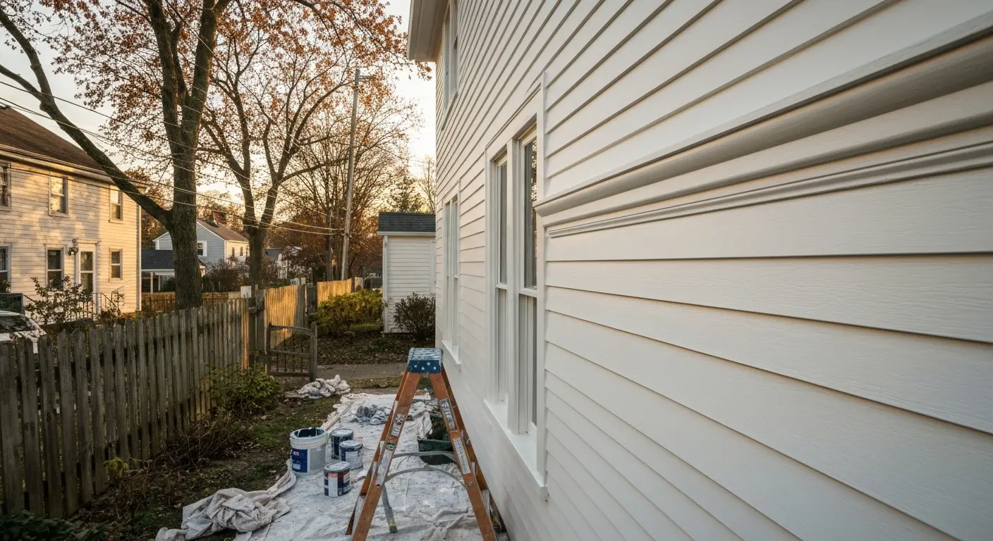 Exterior painting project