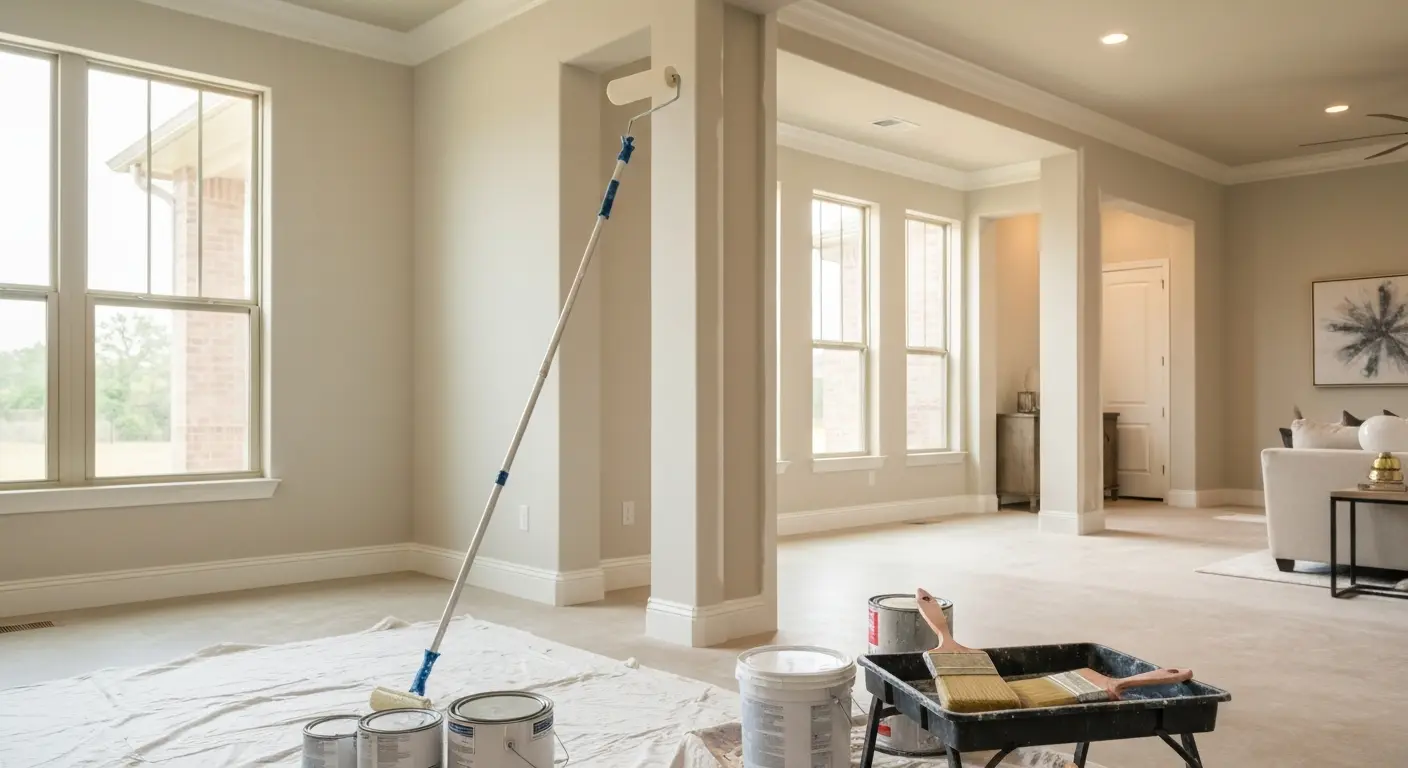 Interior painting project