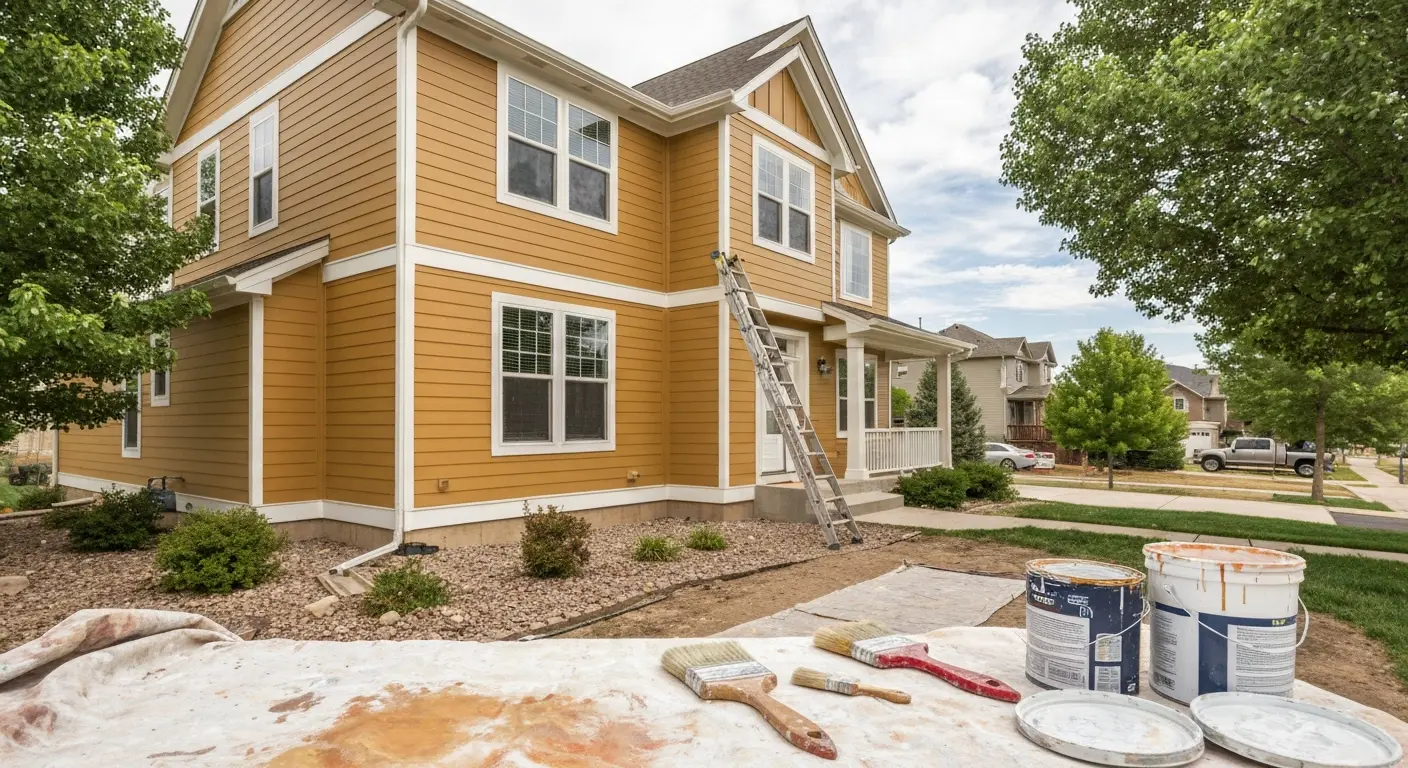 Exterior home painting