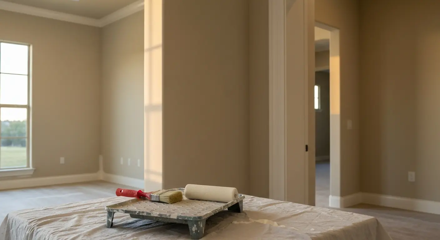 Interior painting project