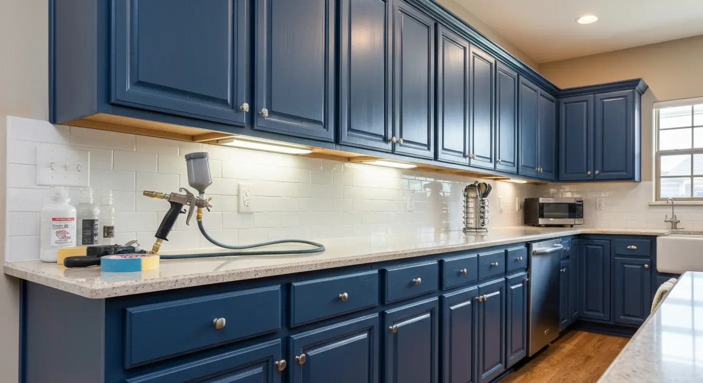Cabinet painting project
