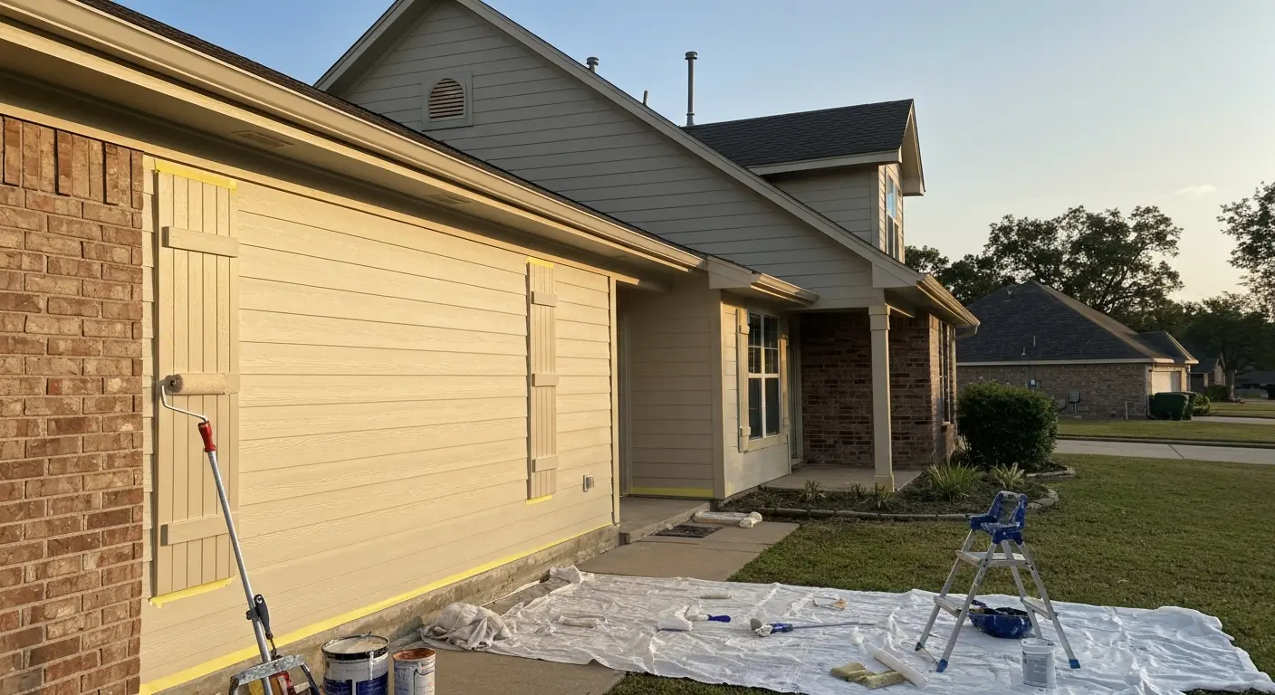 Exterior home painting