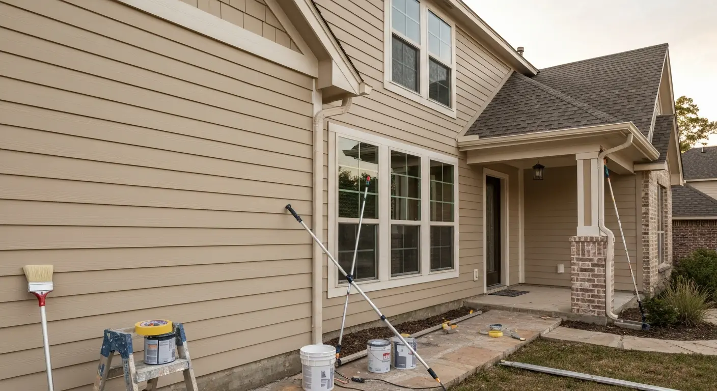 Exterior painting project