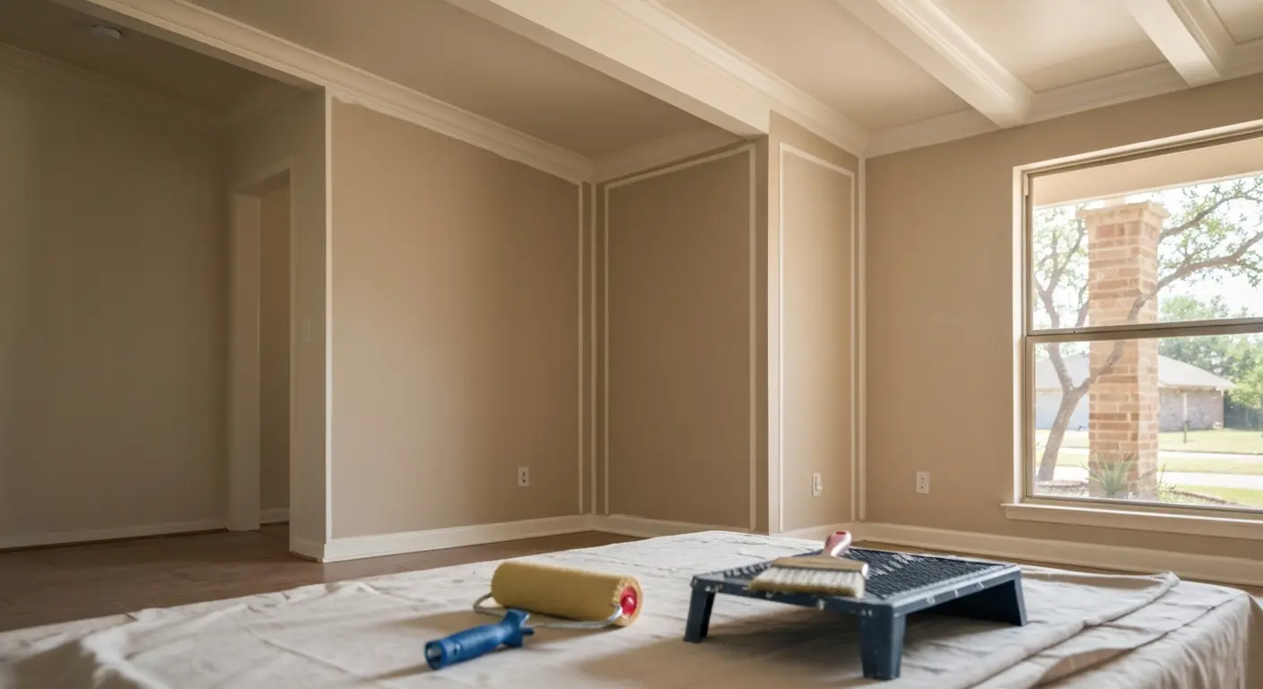 Interior painting project