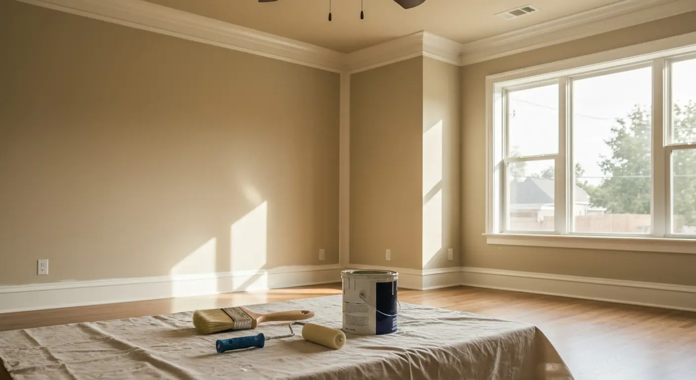 Interior painting project