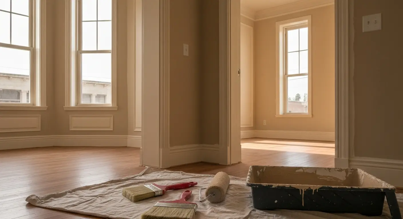 Interior painting project