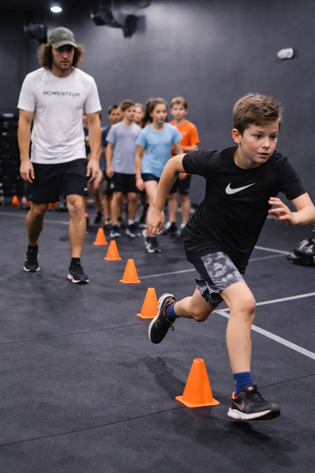 Group strength training at Momentum PT