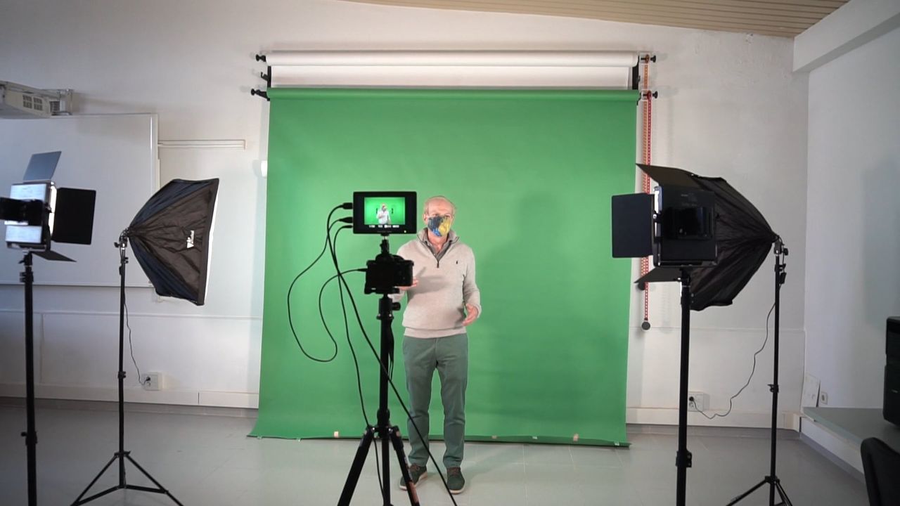 Tournage publicitaire en studio