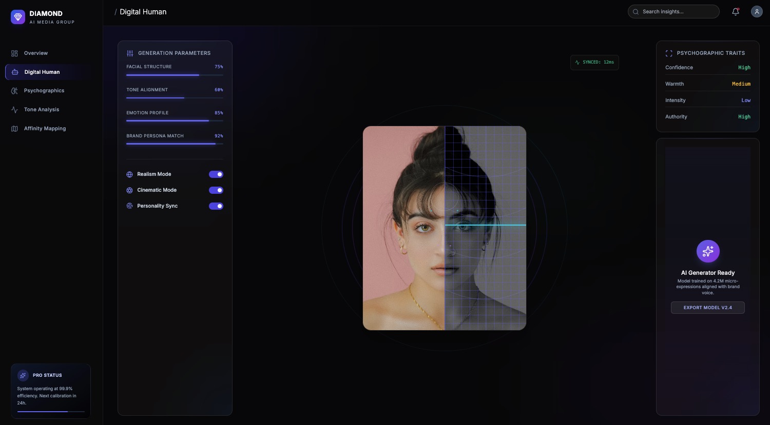 AI persona creation