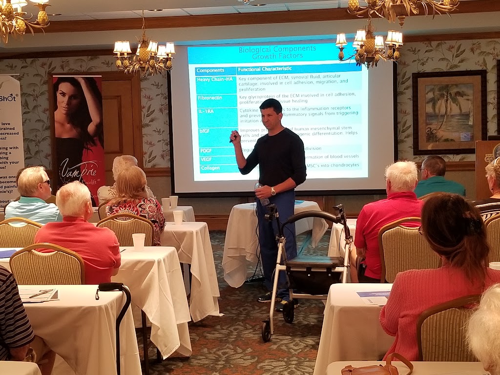 James Epolito facilitating a question and answer discussion with attendees
