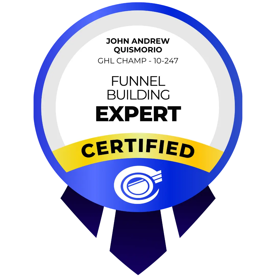 Funnel Building Expert Certified Badge