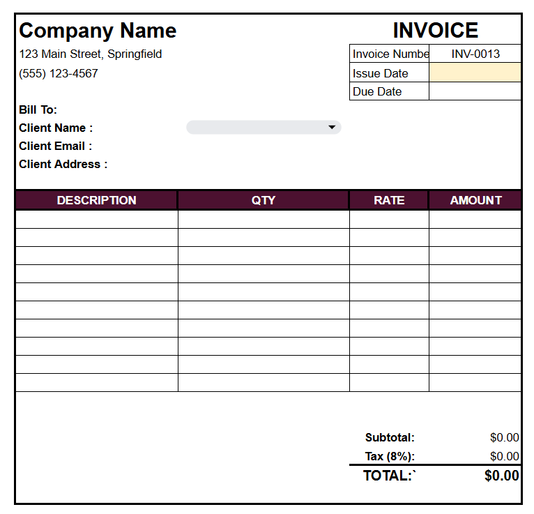 Invoice Maker