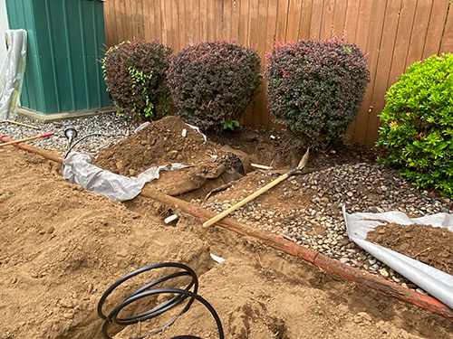 Full Landscape Installation in Ridgefield