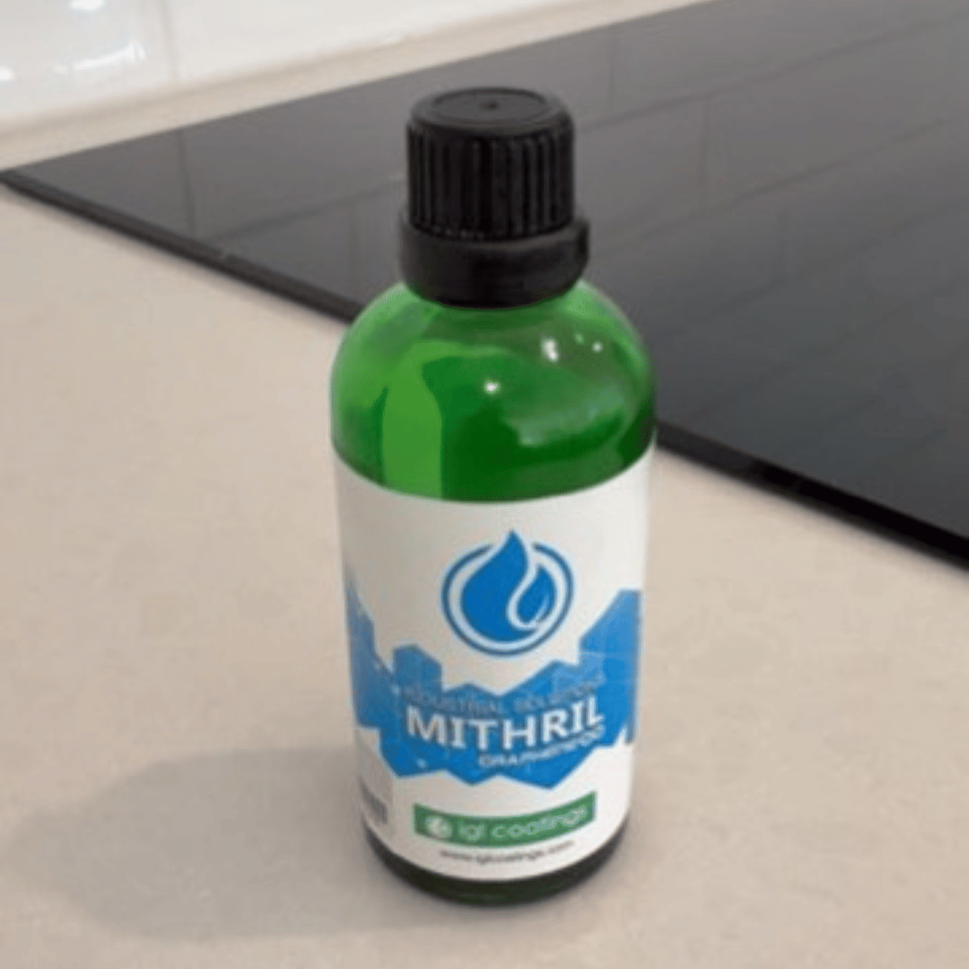 IGL Mithril Bottle on kitchen counter