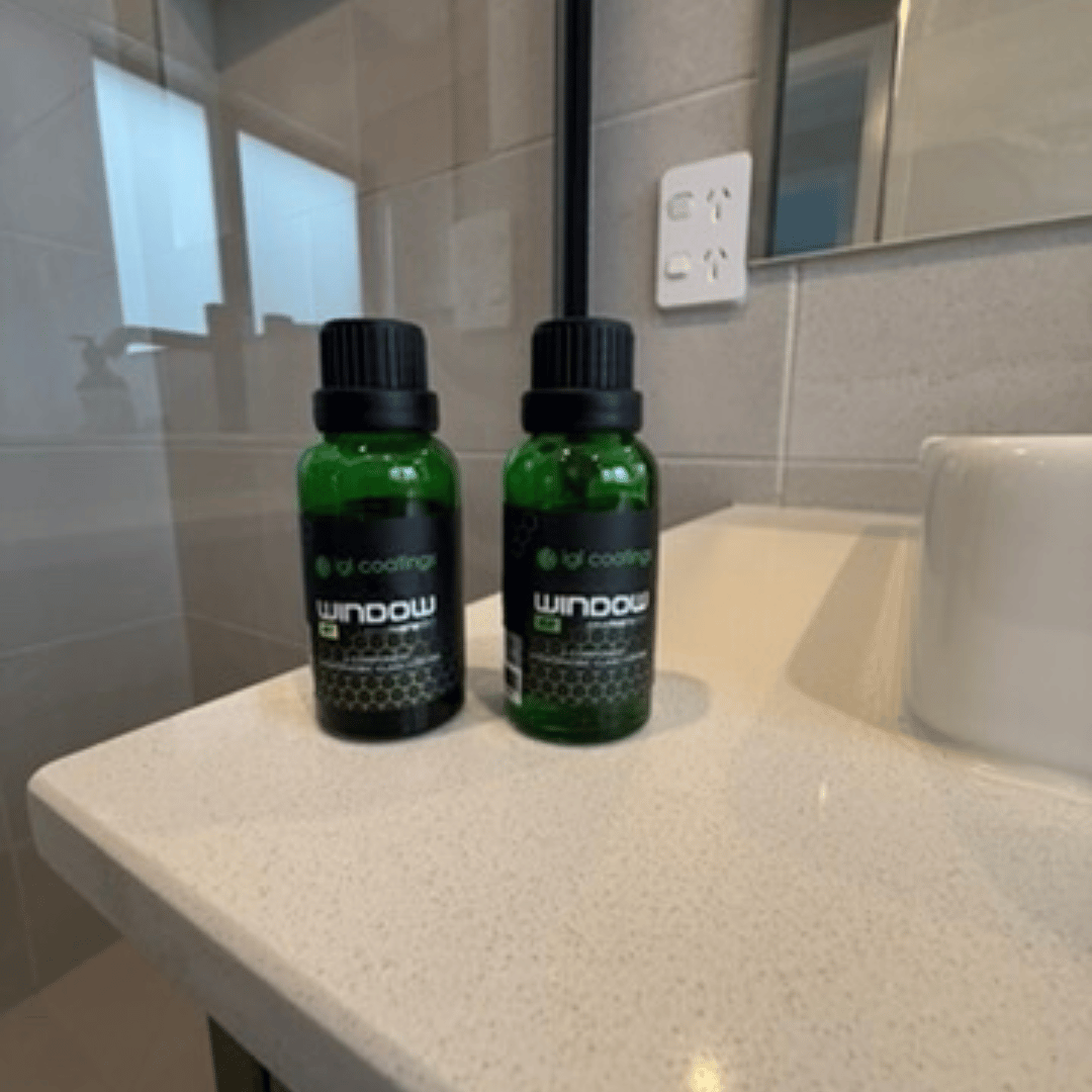 Two bottles of IGL Window Coating