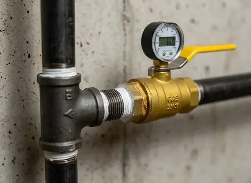 Gas Line Repair in Roswell