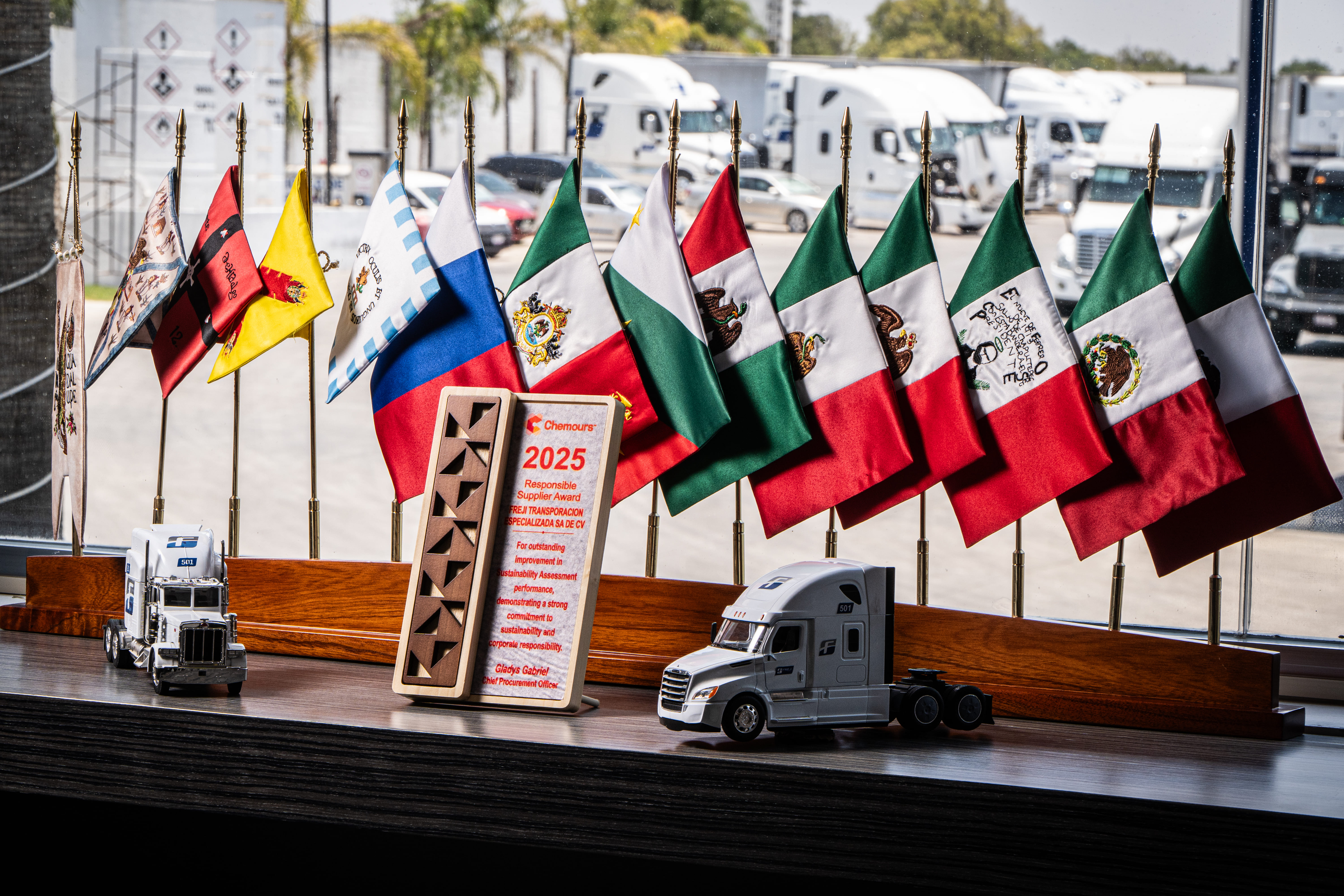 FREJI · Responsible Supplier Award 2025 · Chemours · Logistics Category