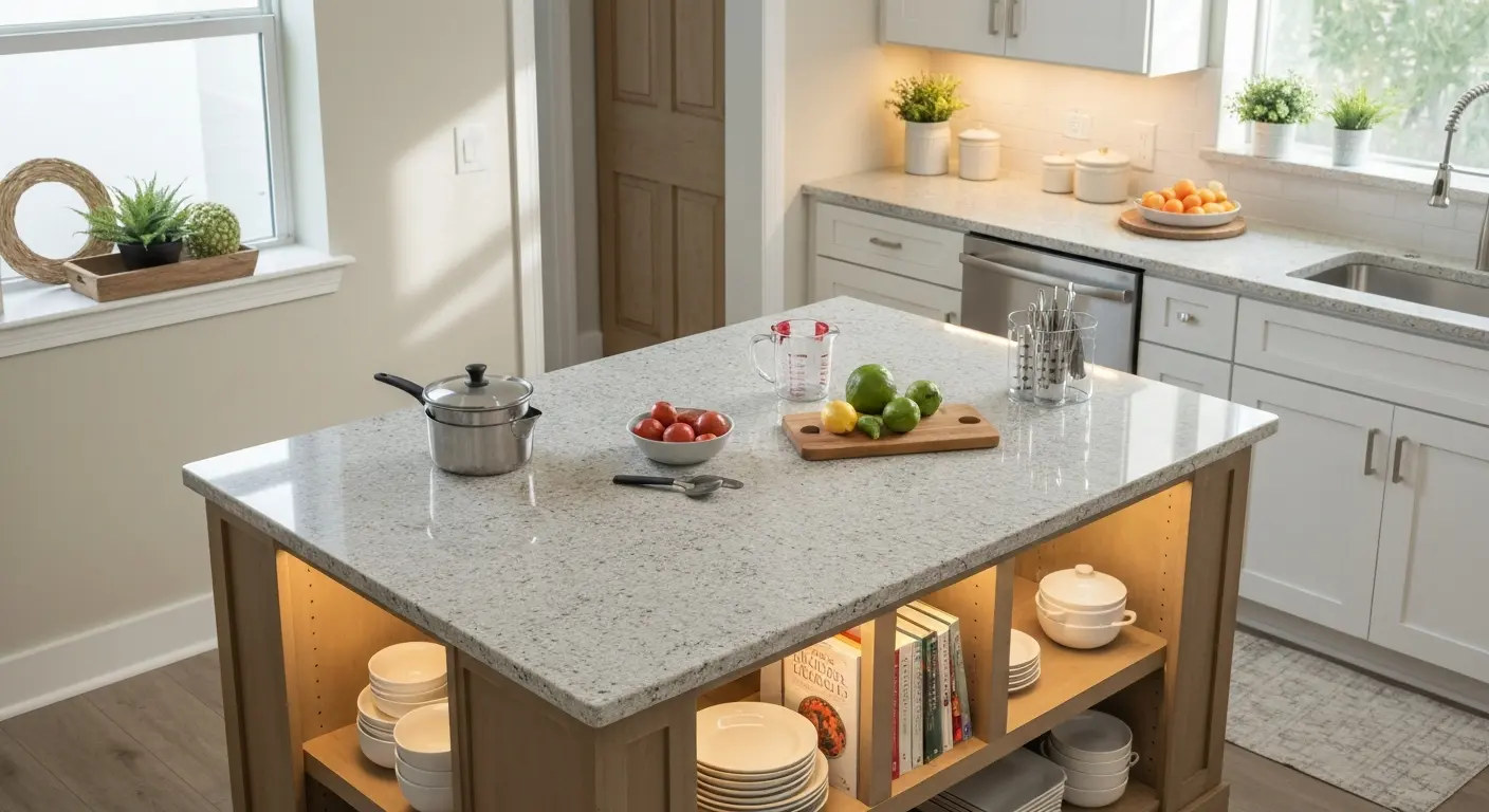Kitchen island design and installation