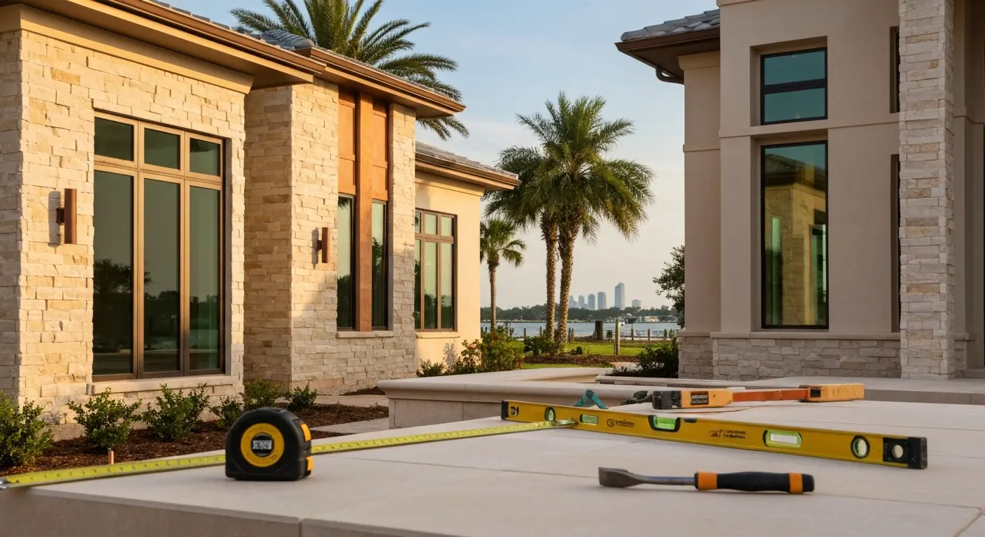 Custom home construction