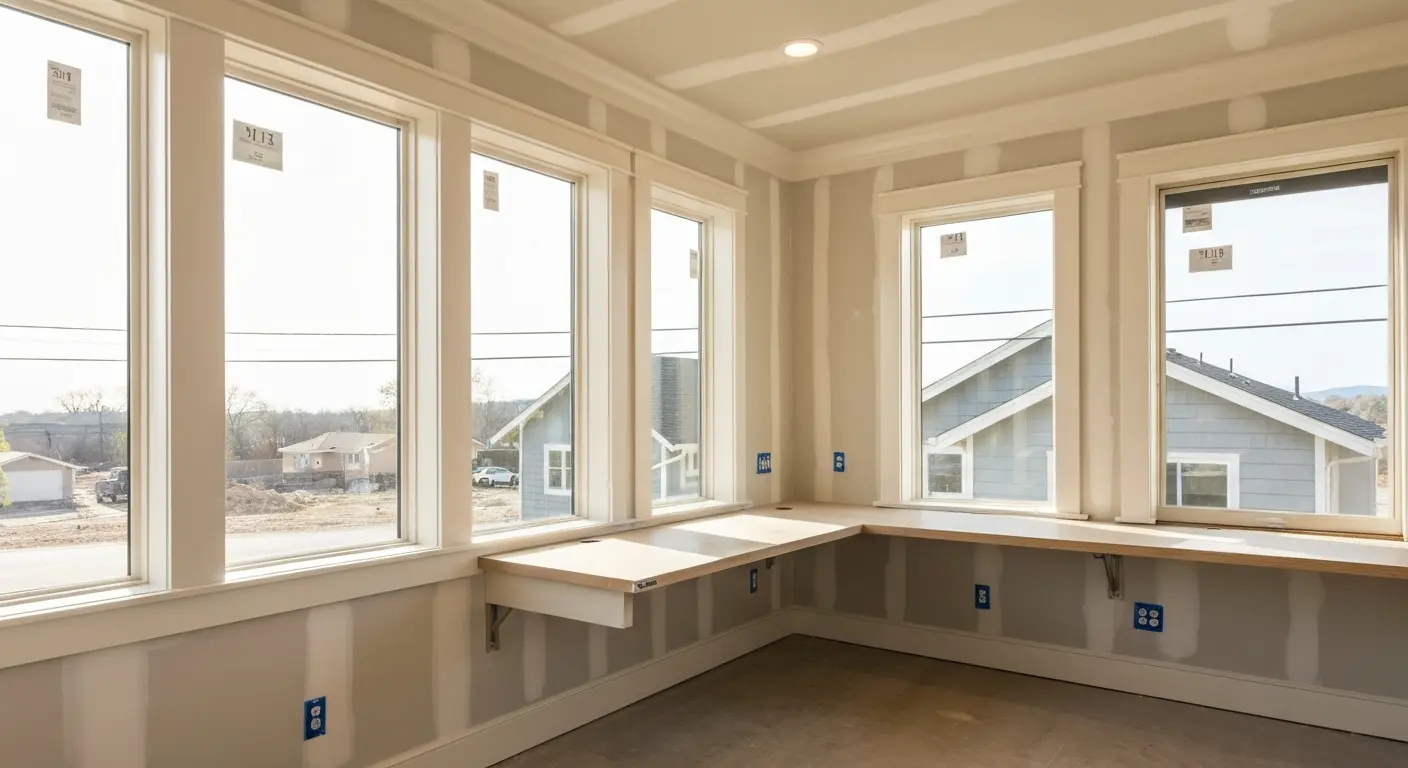 Home office room addition