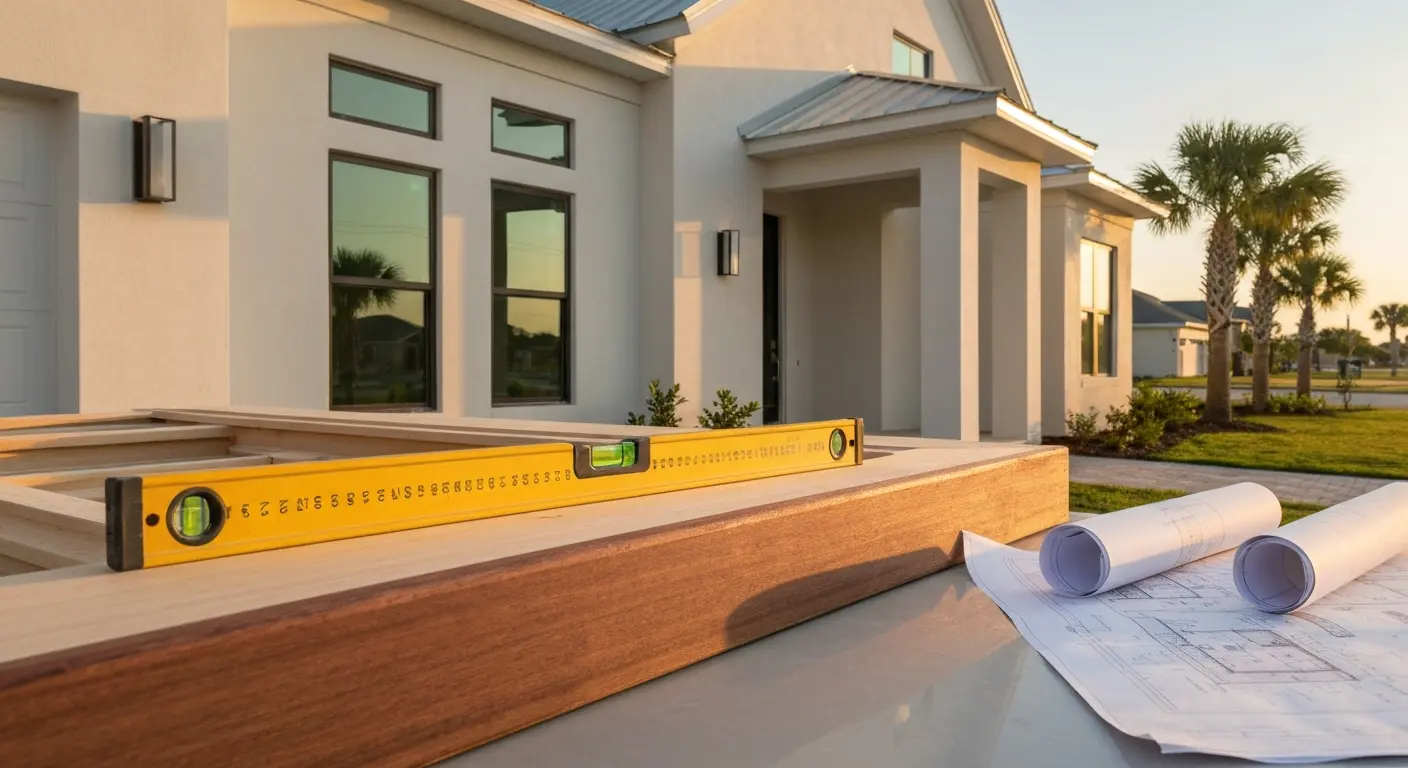 Custom home construction in Treasure Island