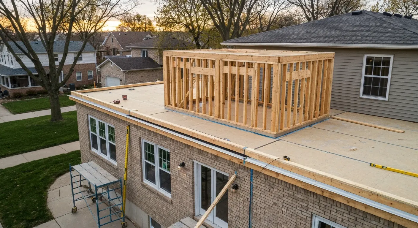 Home addition project