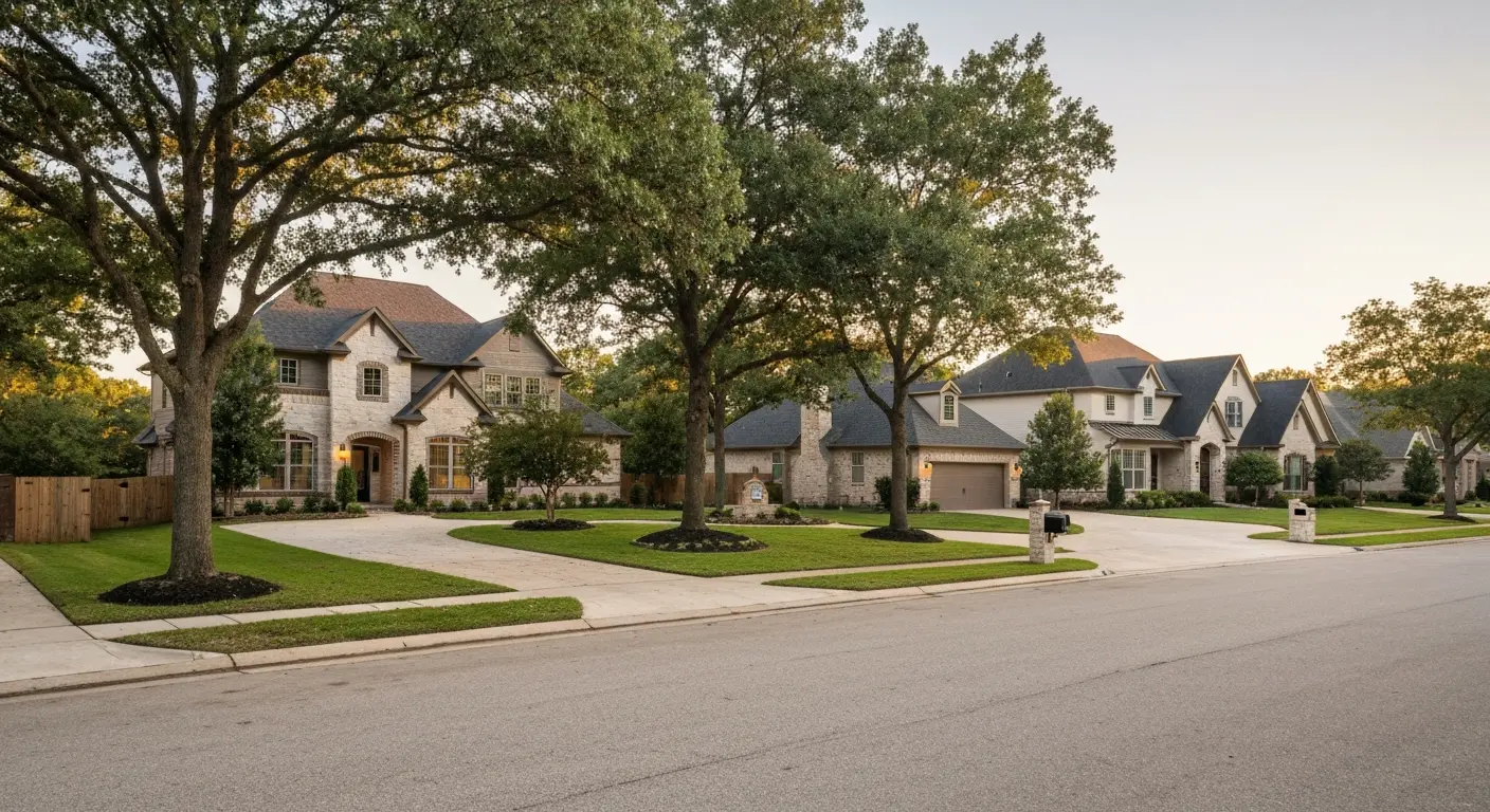 Harbor Oaks custom home