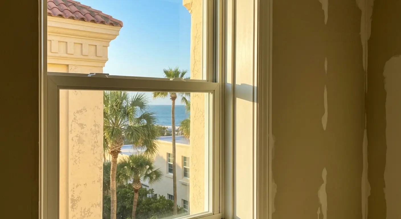 Single-hung window installation