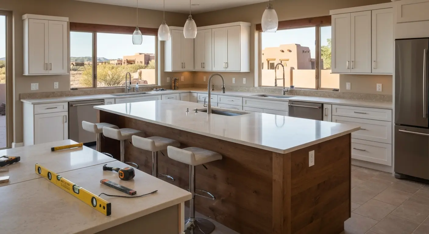 Modern kitchen renovation