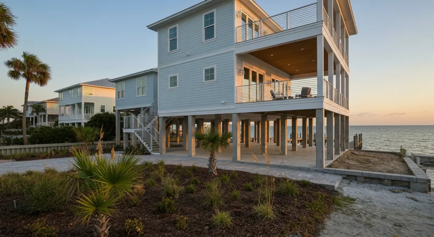 Redington Beach waterfront custom home