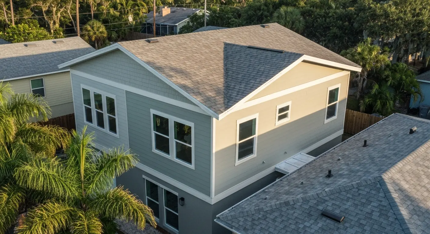 Home addition on St Petersburg property