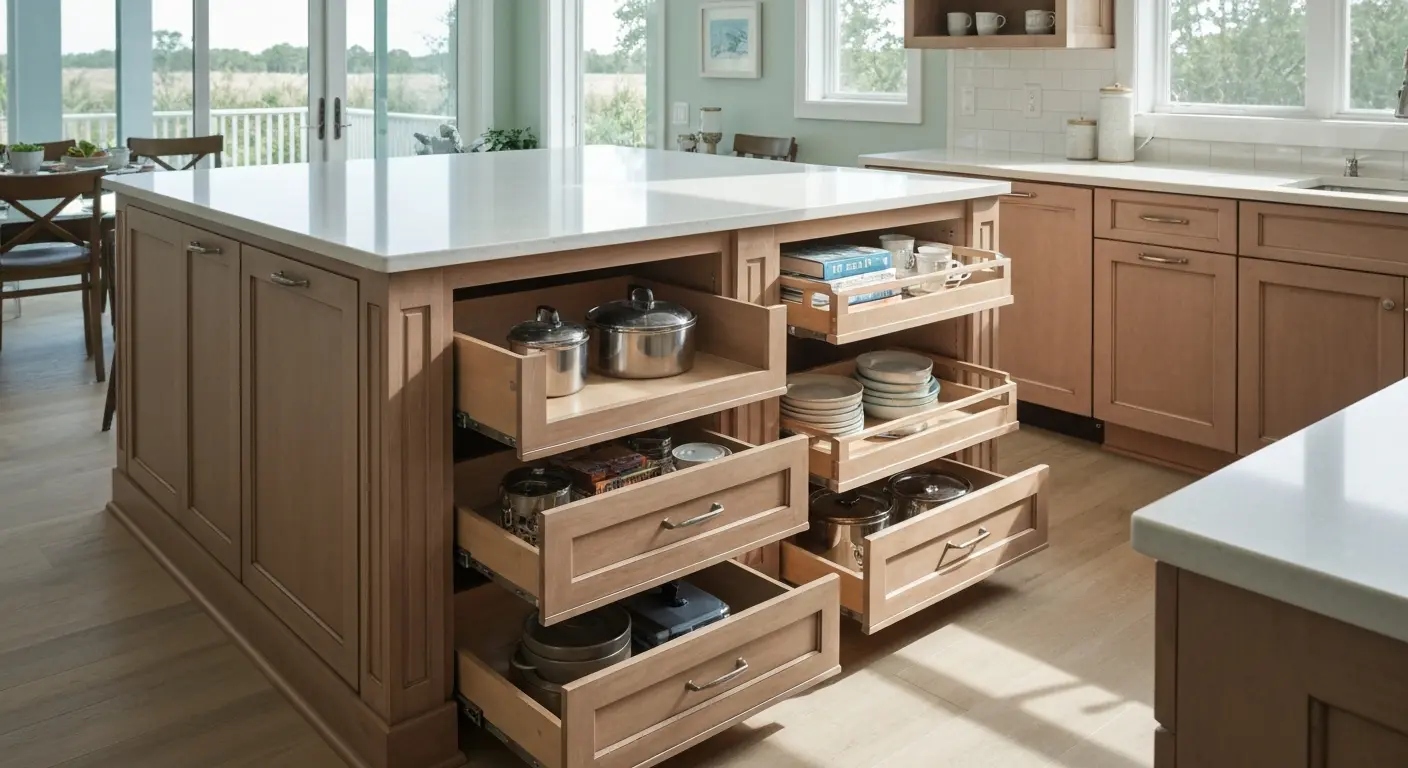 Island storage solutions