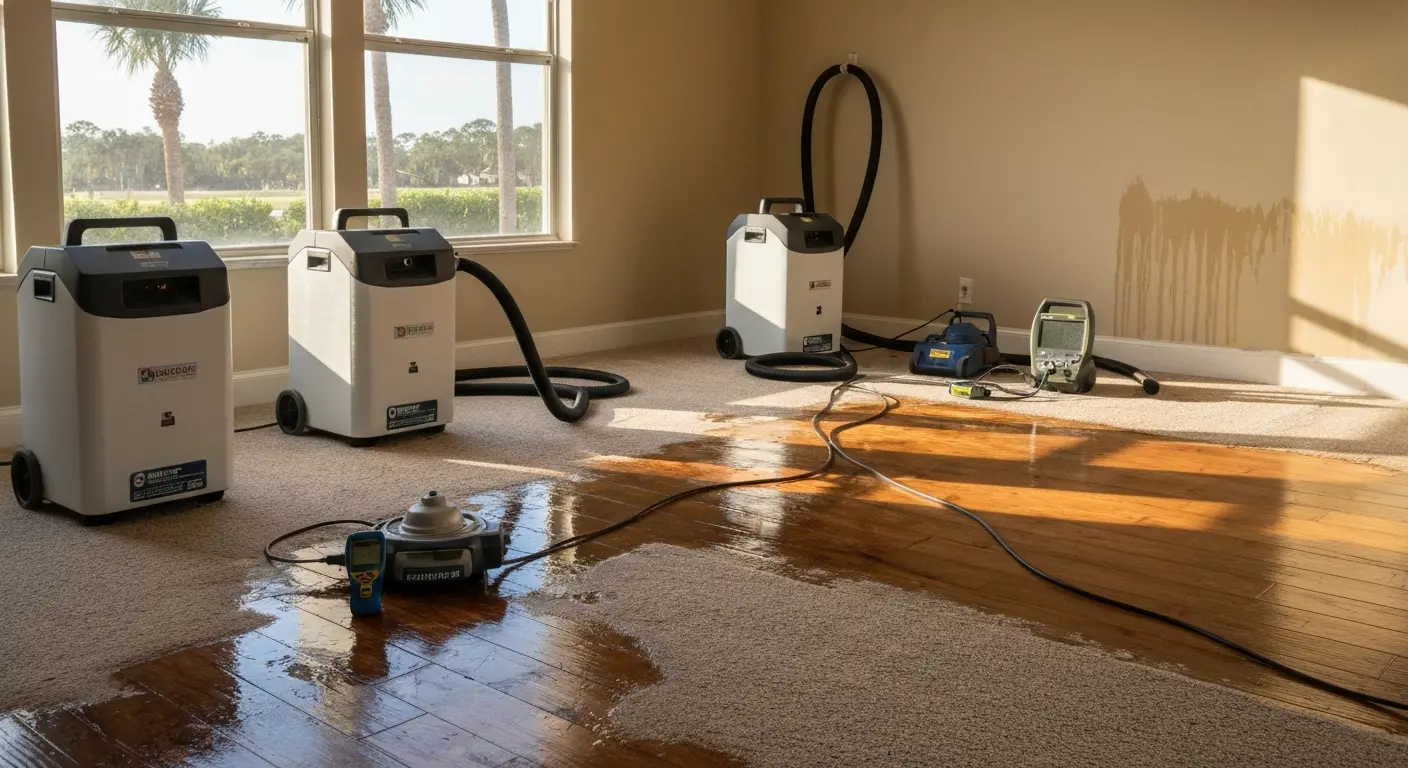 Water damage mitigation