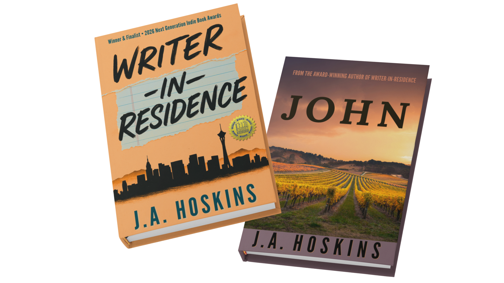 Writer-in-Residence and John by J.A. Hoskins