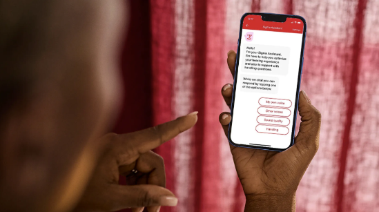 Direct iOS and Android streaming with Signia Styletto 5AX