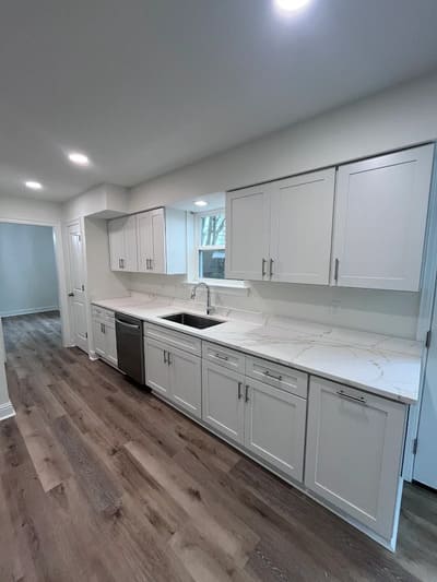Interior remodel in New Orleans