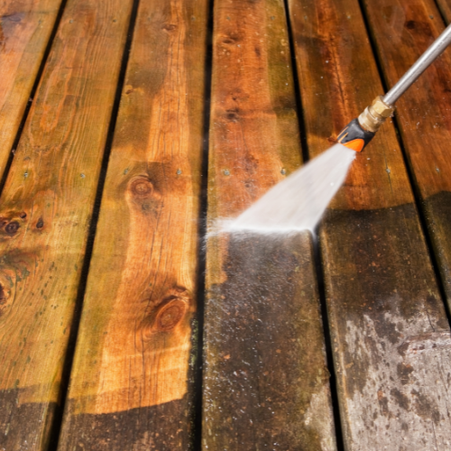 Pressure Washing Patio