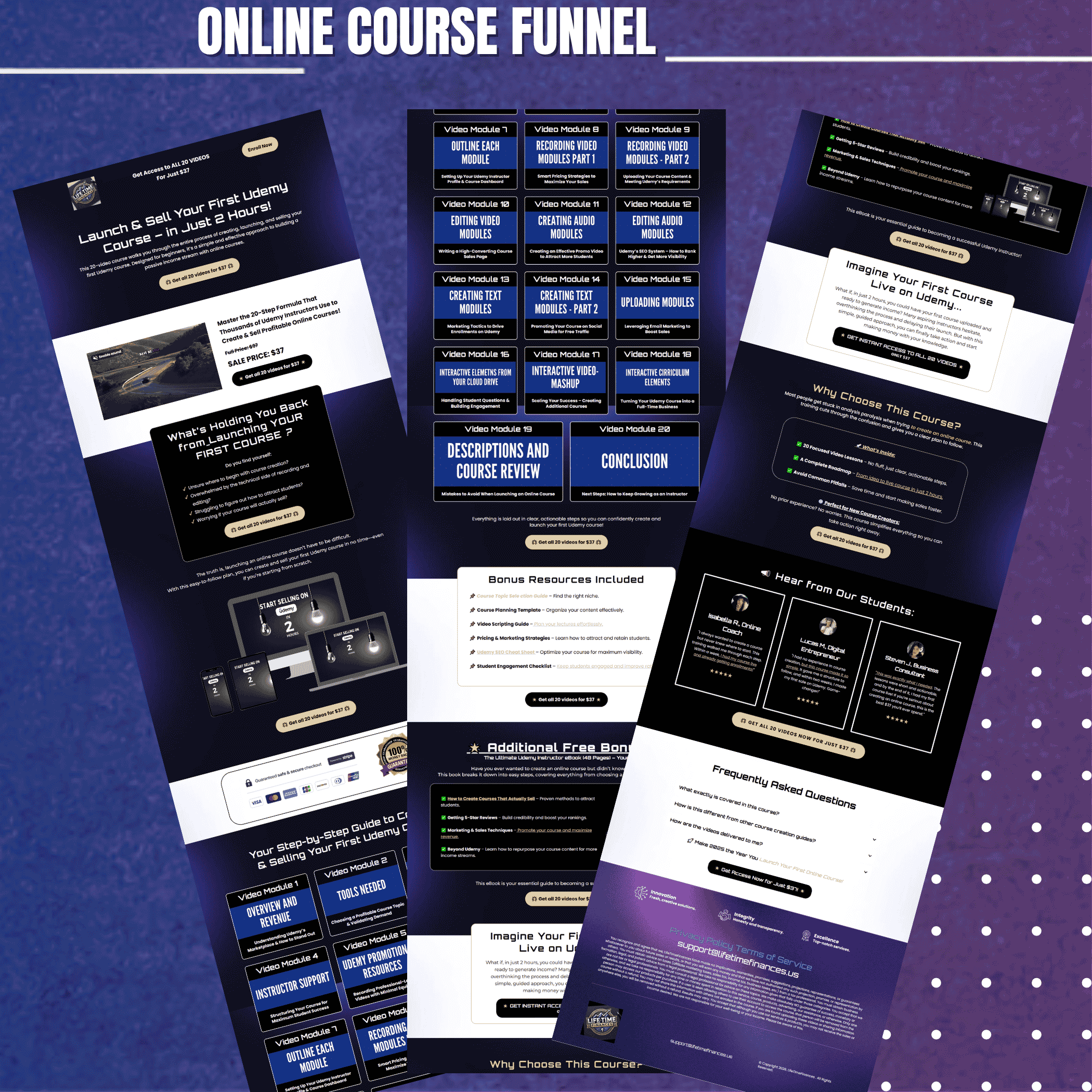 Online Course Funnel
