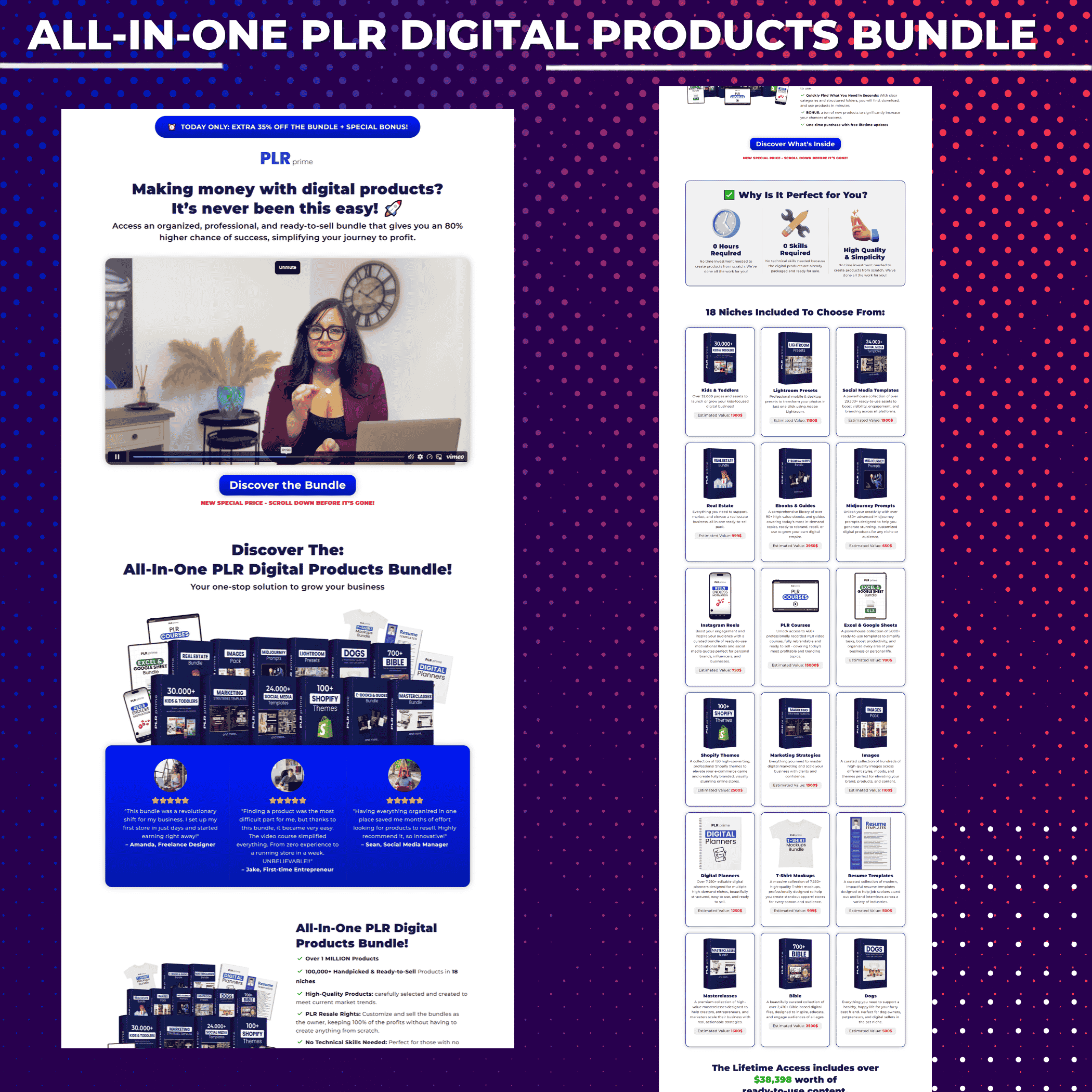 All-In-One PLR Digital Products Bundle