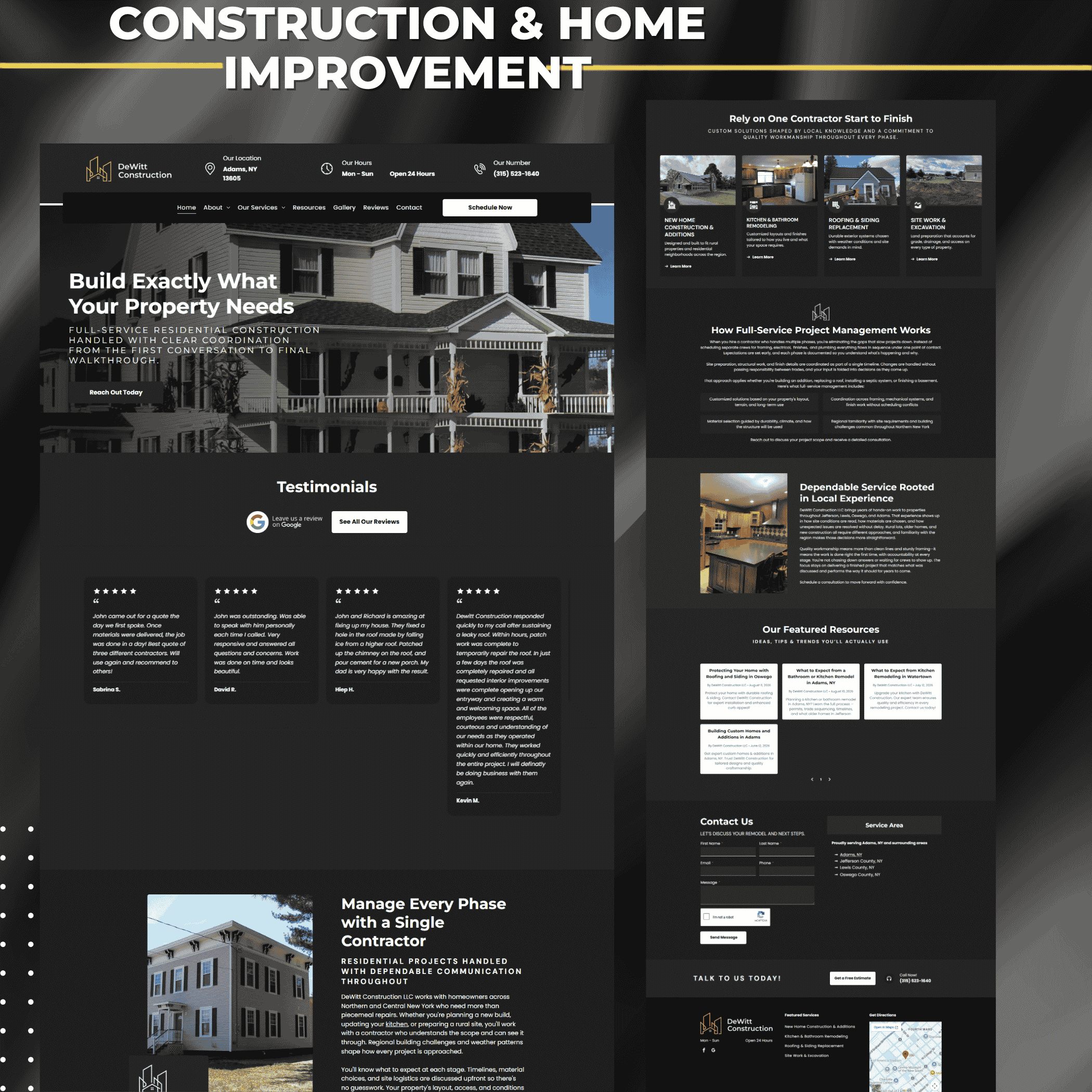 Construction & Home Improvement