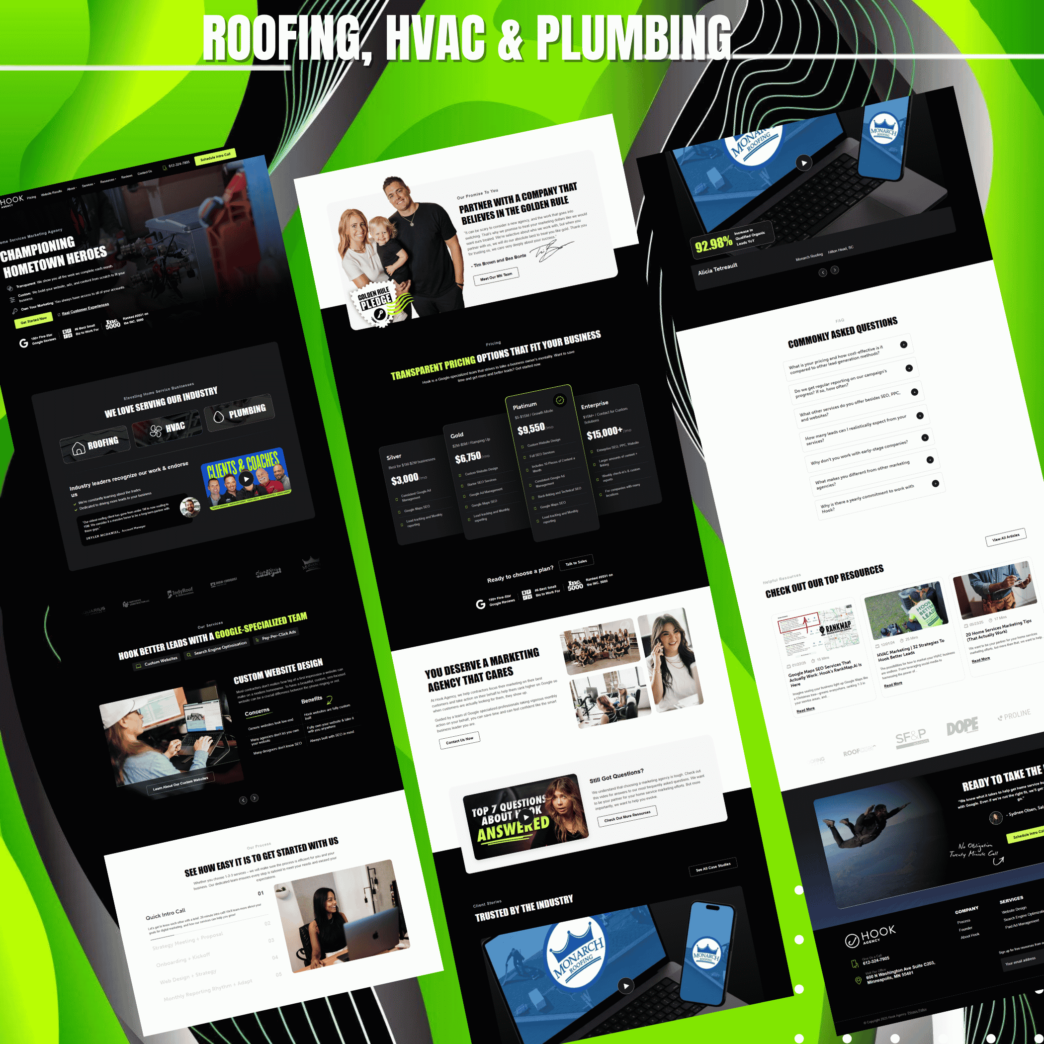 Roofing, HVAC & Plumbing