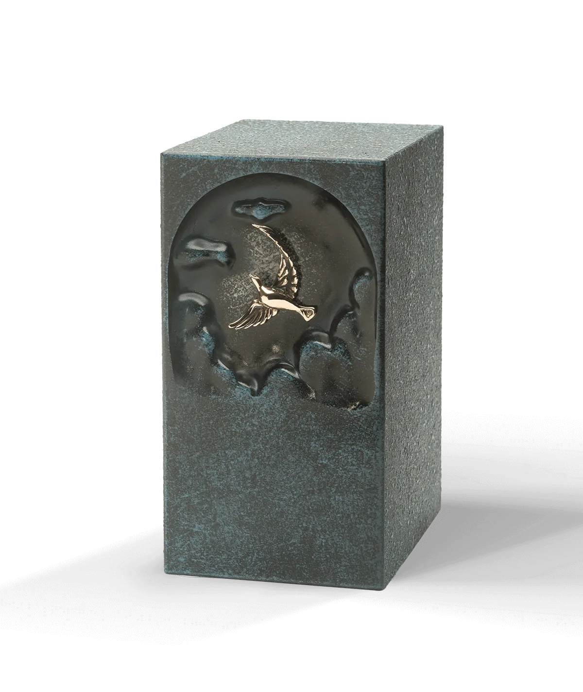 Sky Urn, Dove, Blue