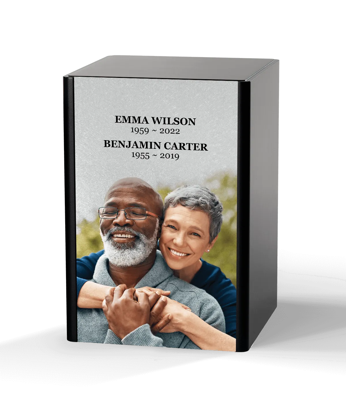 Versatile Urn, Double Matte Black