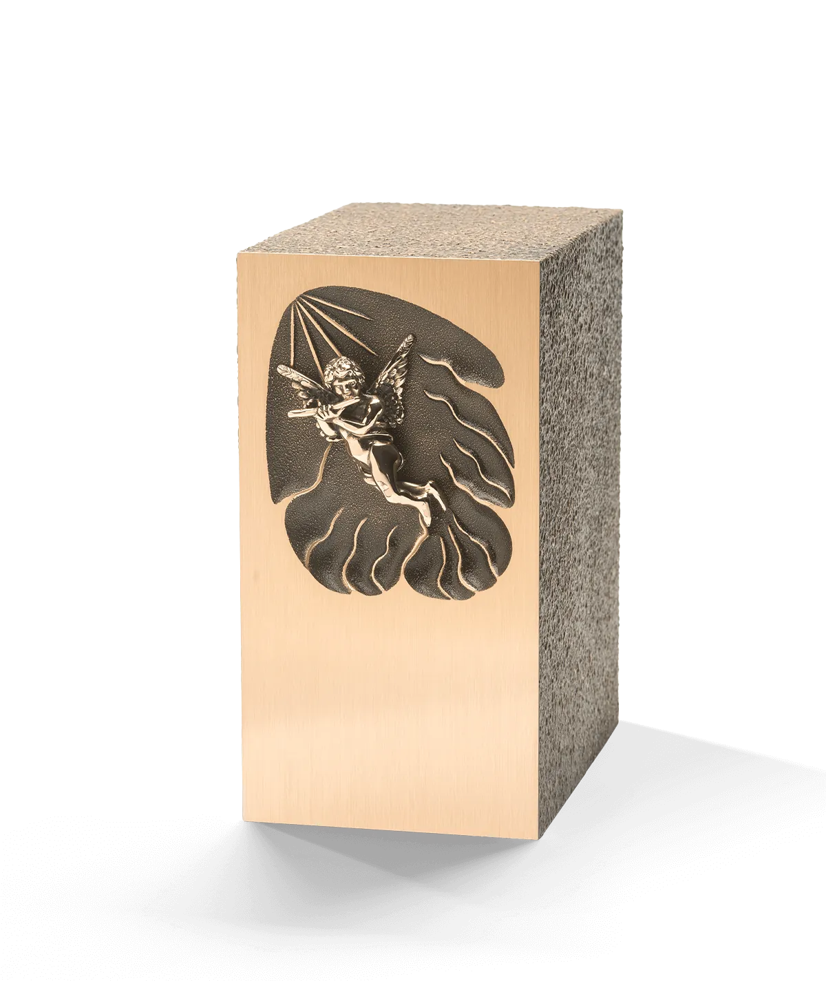 Zinc-Bronze Urn, Paradise Angel