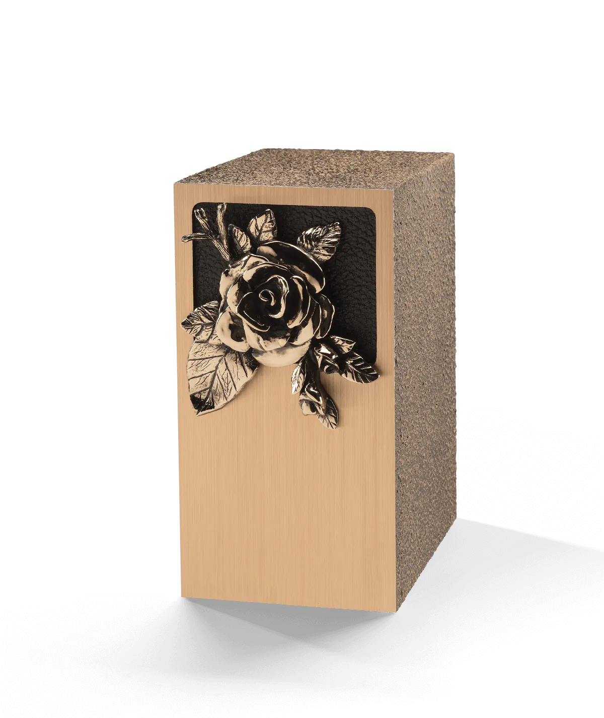 Zinc-Bronze Urn, Elegance Rose