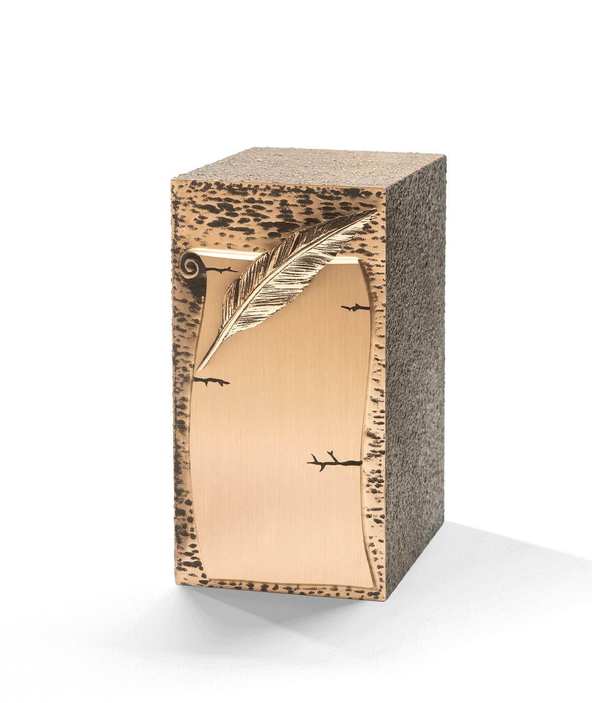 Zinc-Bronze Urn, Parchment