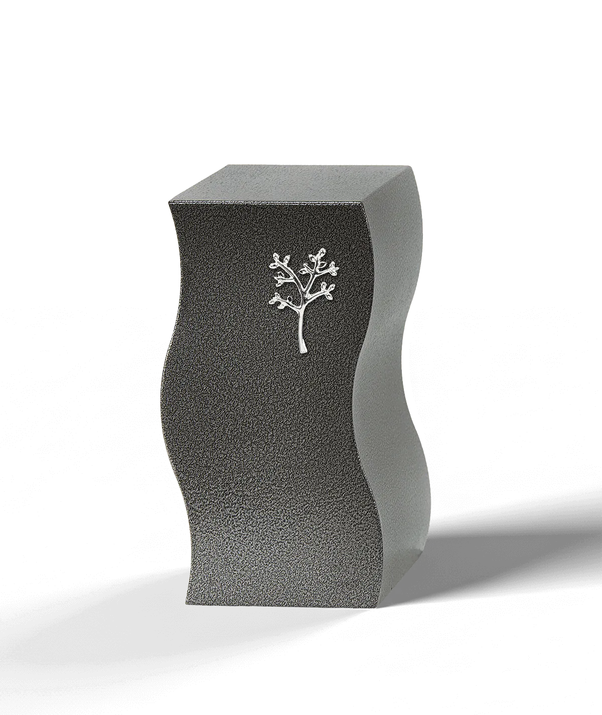Unison Urn, Small Tree, Grey