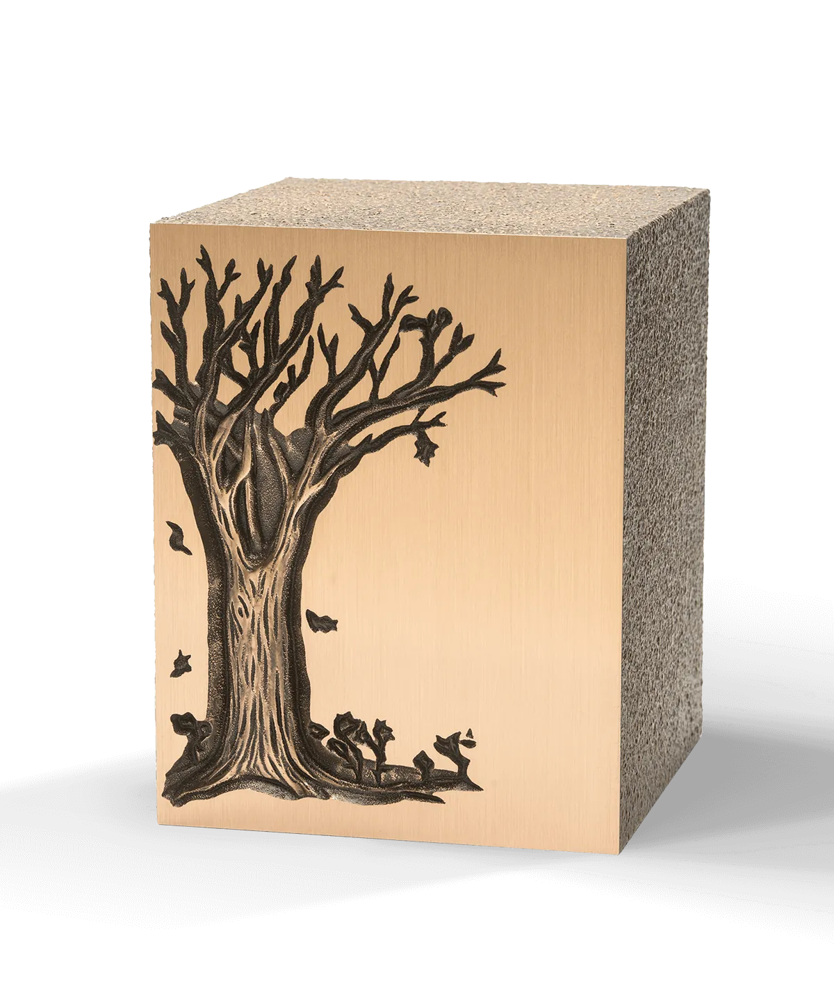 Zinc-Bronze Urn, Double Oak