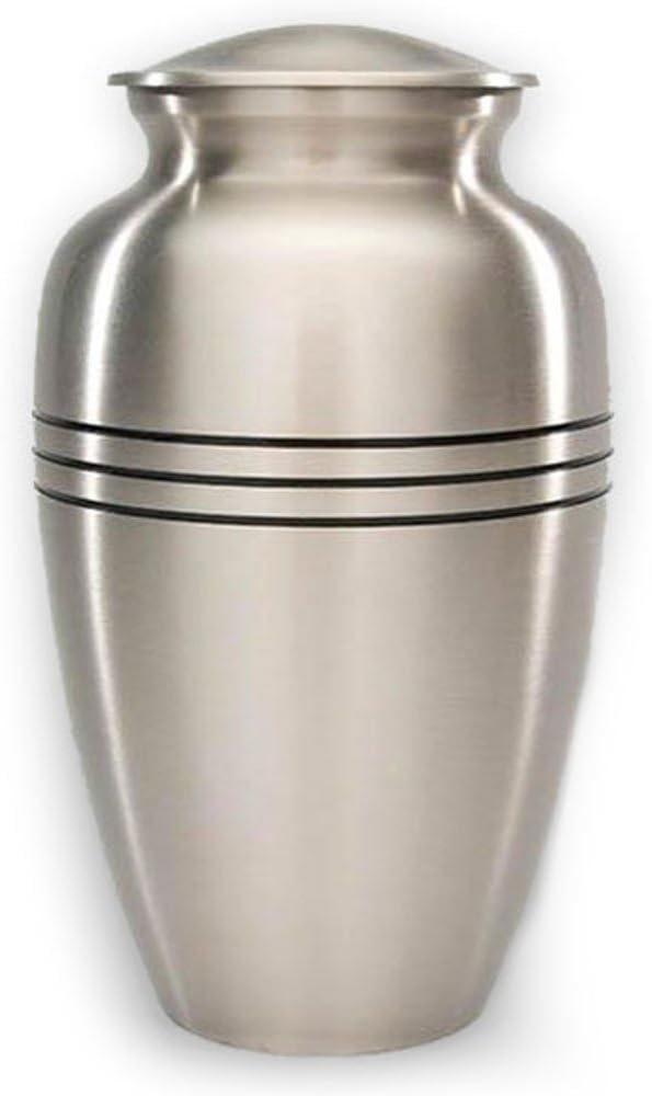 Dignity Urn, Silver Pewter