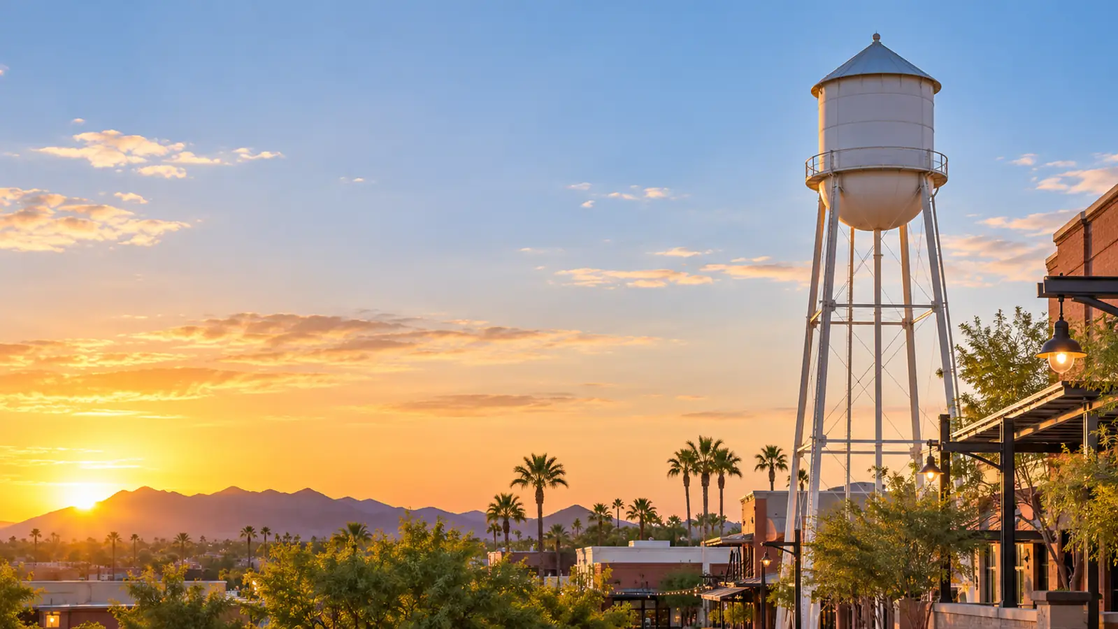 Gilbert Arizona Water Tower